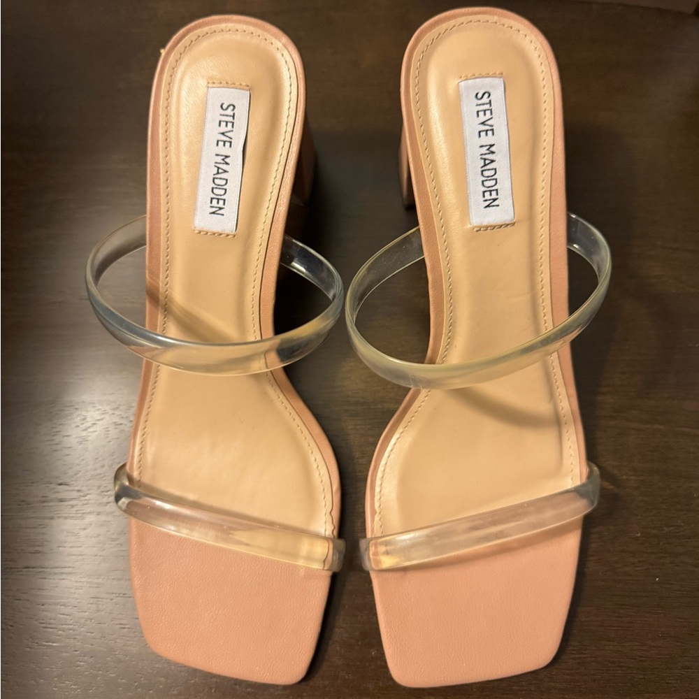 Steve Madden nude heels